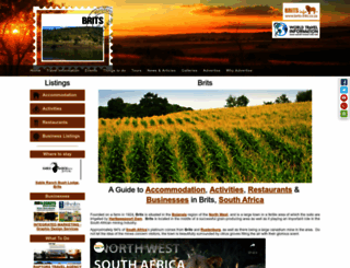 brits-info.co.za screenshot