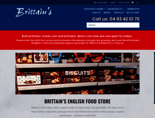 brittains-stores.com screenshot
