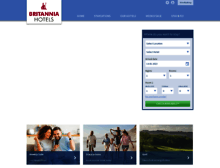 brittaniahotels.com screenshot