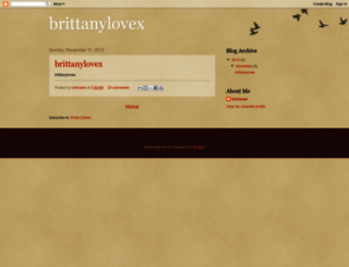 brittanylovex.blogspot.com screenshot