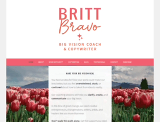 brittbravo.com screenshot