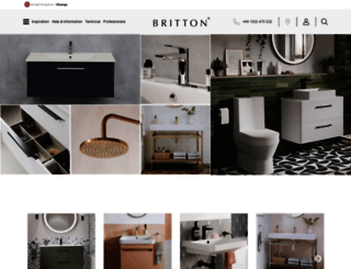 brittonbathrooms.com screenshot