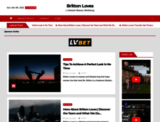 brittonloves.co.uk screenshot