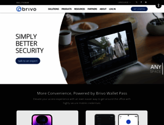 brivo.com screenshot