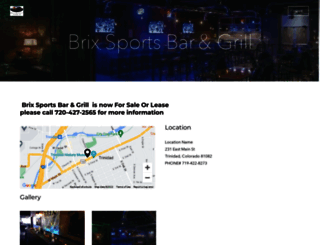 brixsportsbar.com screenshot