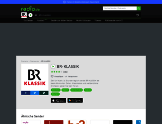 brklassik.radio.de screenshot