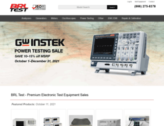 brltest.com screenshot