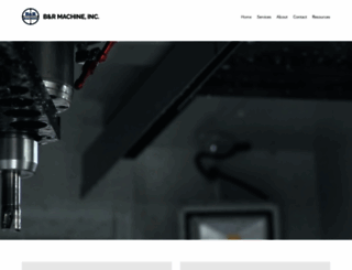 brmachineinc.com screenshot