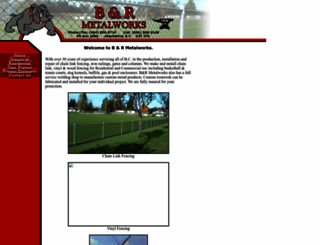 brmetalworks.com screenshot