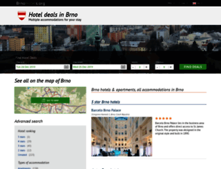 brnohotels.org screenshot