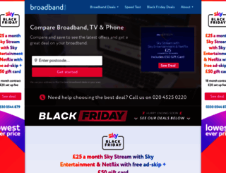 broadband-finder.co.uk screenshot