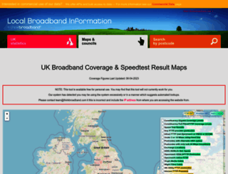 broadband-notspot.org.uk screenshot