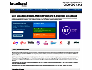 broadbandchoice.co.uk screenshot