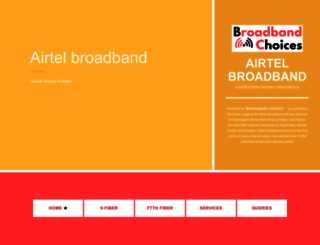 broadbandchoices.in screenshot