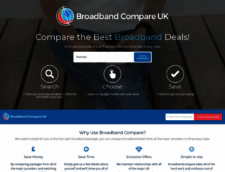 broadbandcompareuk.com screenshot