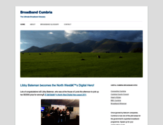 broadbandcumbria.com screenshot