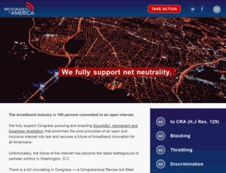 broadbandforamerica.com screenshot