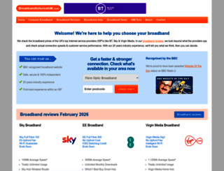 broadbandinternetuk.com screenshot