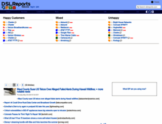 broadbandreports.com screenshot