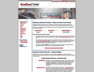 broadbandtrader.com screenshot
