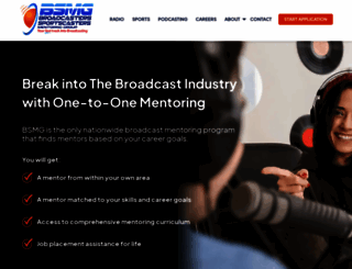 broadcastingschool.com screenshot