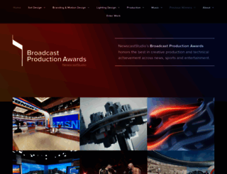 broadcastproductionawards.com screenshot