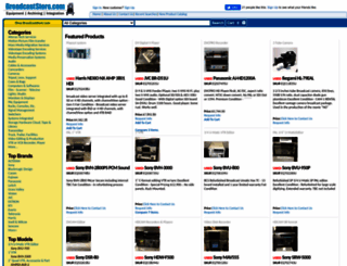 broadcaststore.com screenshot