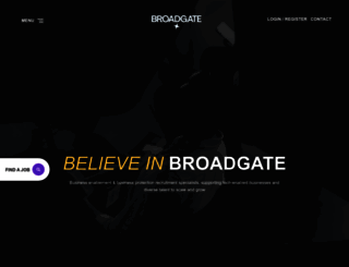 broadgatesearch.com screenshot