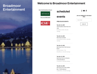 broadmoorentertainment.com screenshot