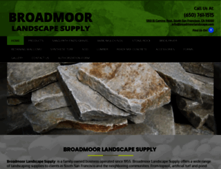 broadmoorlandscape.com screenshot