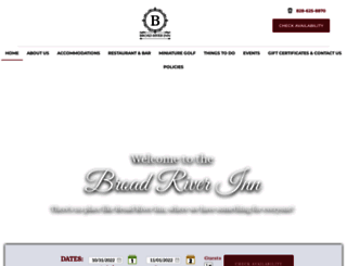 broadriverinn.com screenshot