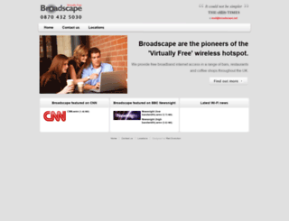 broadscape.com screenshot