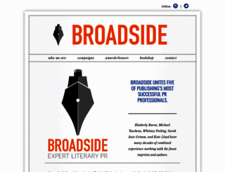 broadsidepr.com screenshot