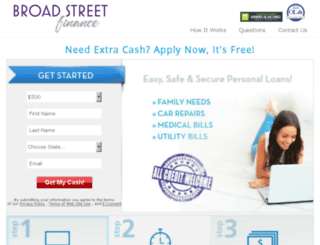broadstreetfinance.dailyfinancegroup.com screenshot