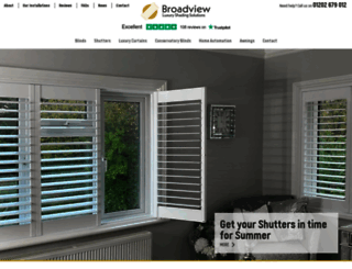 broadview-blinds.co.uk screenshot