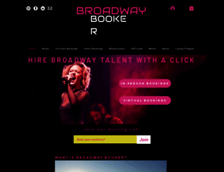 broadwaybooker.com screenshot