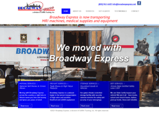 broadwayexpress.net screenshot