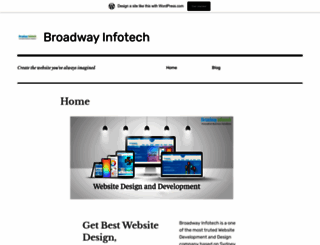 broadwayinfotech2005.wordpress.com screenshot