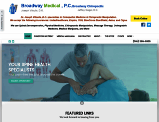 broadwaymedicalpc.com screenshot