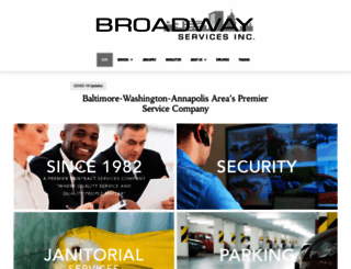 broadwayservices.com screenshot