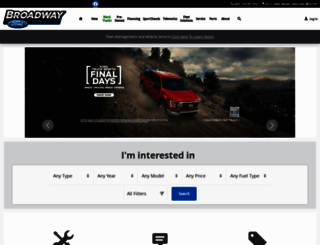 broadwaytruck.net screenshot