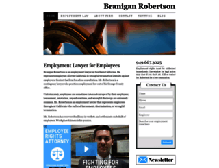 brobertsonlaw.com screenshot