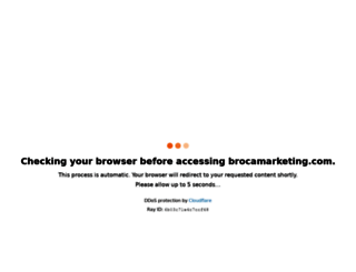 brocamarketing.com screenshot