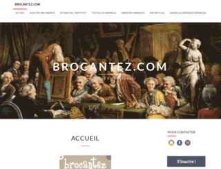 brocantez.com screenshot