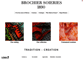 brochiersoieries.com screenshot