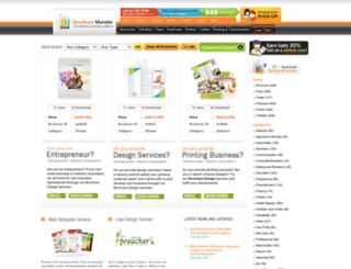 brochuremonster.com screenshot
