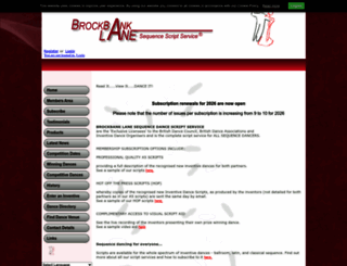 brockbanklane.com screenshot