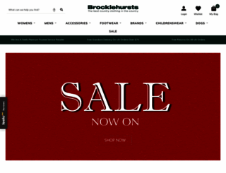 brocklehursts.com screenshot