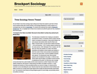 brockportsociology.wordpress.com screenshot