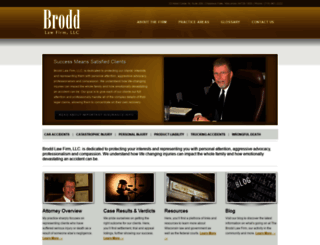 broddlawfirm.com screenshot